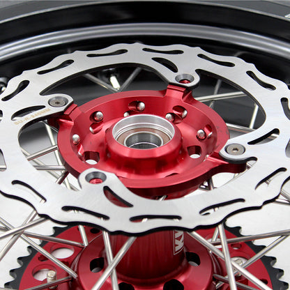 KKE 17 Inch Supermoto Wheels Tires for SUZUKI RMZ250 2007-2025 RMZ450 2005-2025