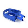 KKE CNC Aluminum Footpegs for HONDA/KAWASAKI Red/Blue/Green/Black/Silver