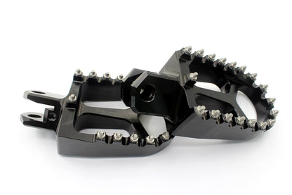 KKE CNC Billet Footpegs for SUZUKI DRZ400 DRZ400E DRZ400S DRZ400SM Gold/Blue/Black