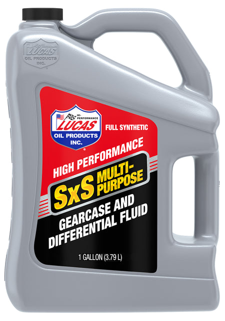 Lucas Oil SXS Gear Case Oil 1 Gallon - Part Number 11225