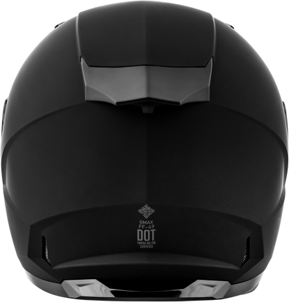 Ff 49 Solid Helmets Matte Black Xl