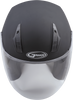 Of 17 Open Face Helmet Matte Black 2x