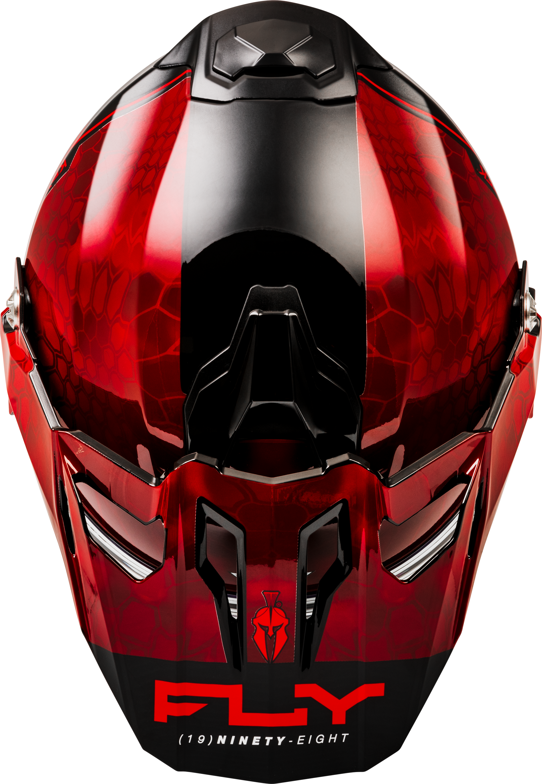 Trekker Cw Conceal Helmet Elec Shld Red/Black Xl