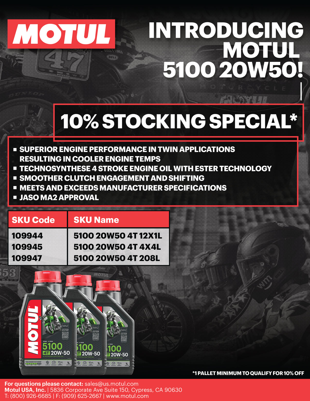 5100 Oil 4t 20w50 1l 12/Case