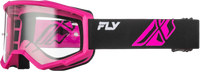 Youth Focus Goggle Black/Pink W/ Clear Lens