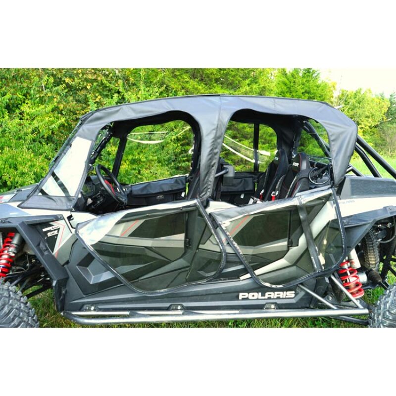 Seizmik 19-21 Polaris RZR Turbo S/ XP 4 Soft Doors w/ Zippers Kit