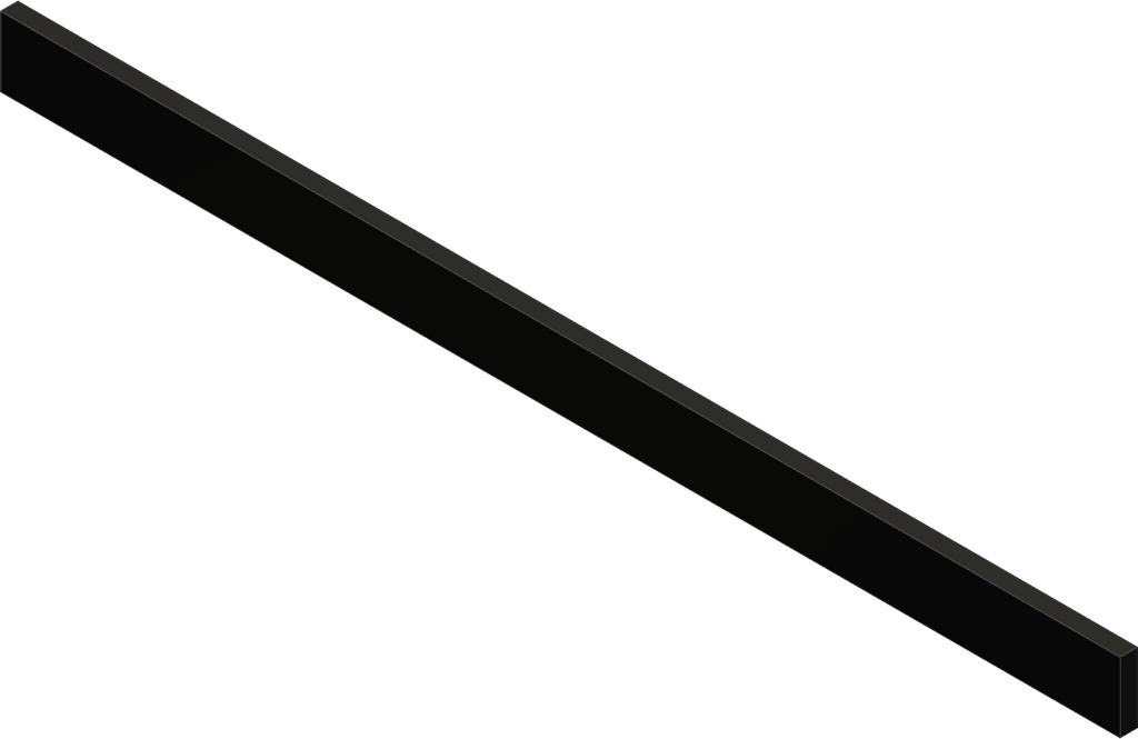 Uhmw .75" X 72" Wear Bar