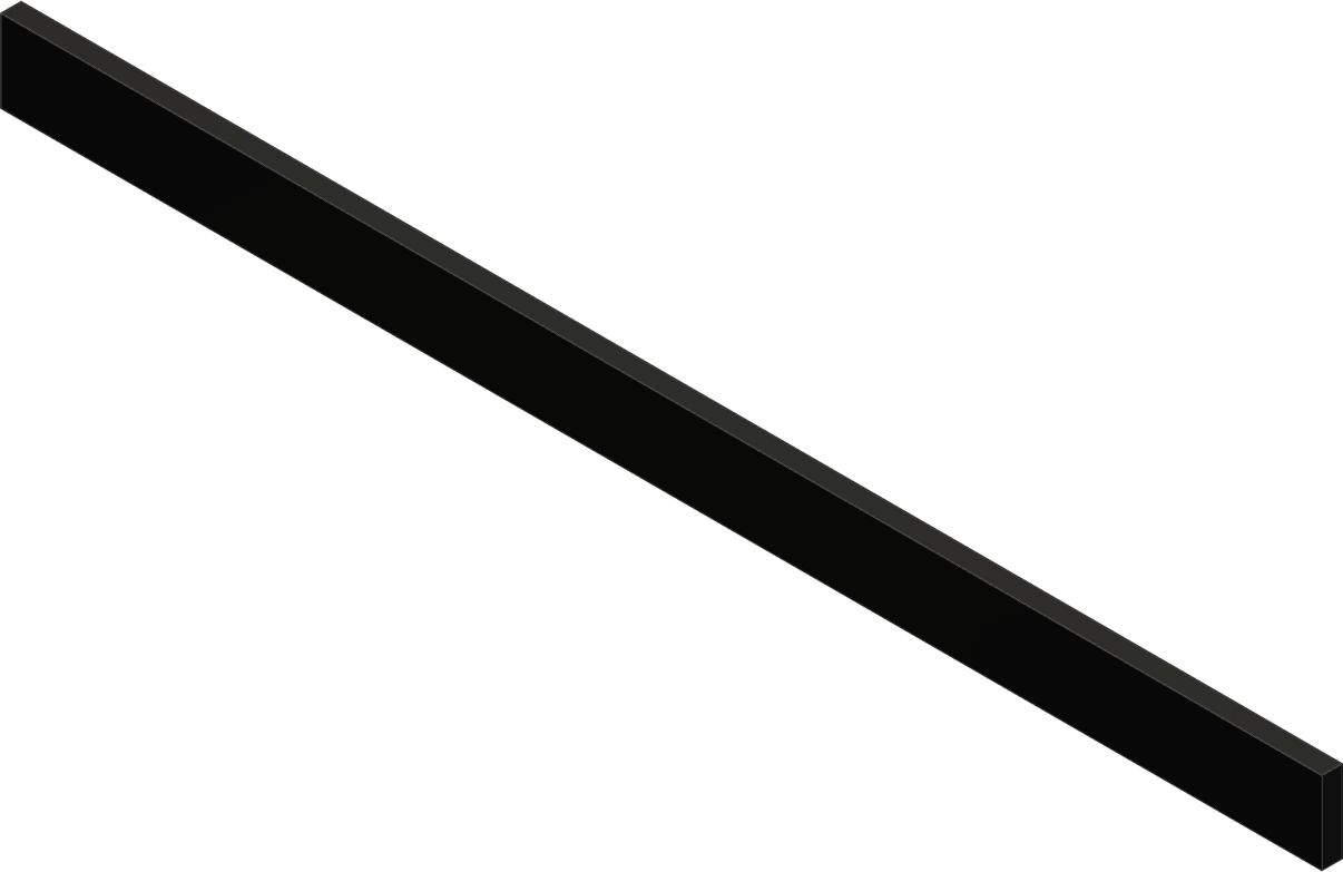 Uhmw .75" X 72" Wear Bar
