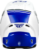 Kinetic Verdict Helmet White/Blue/Grey Xl