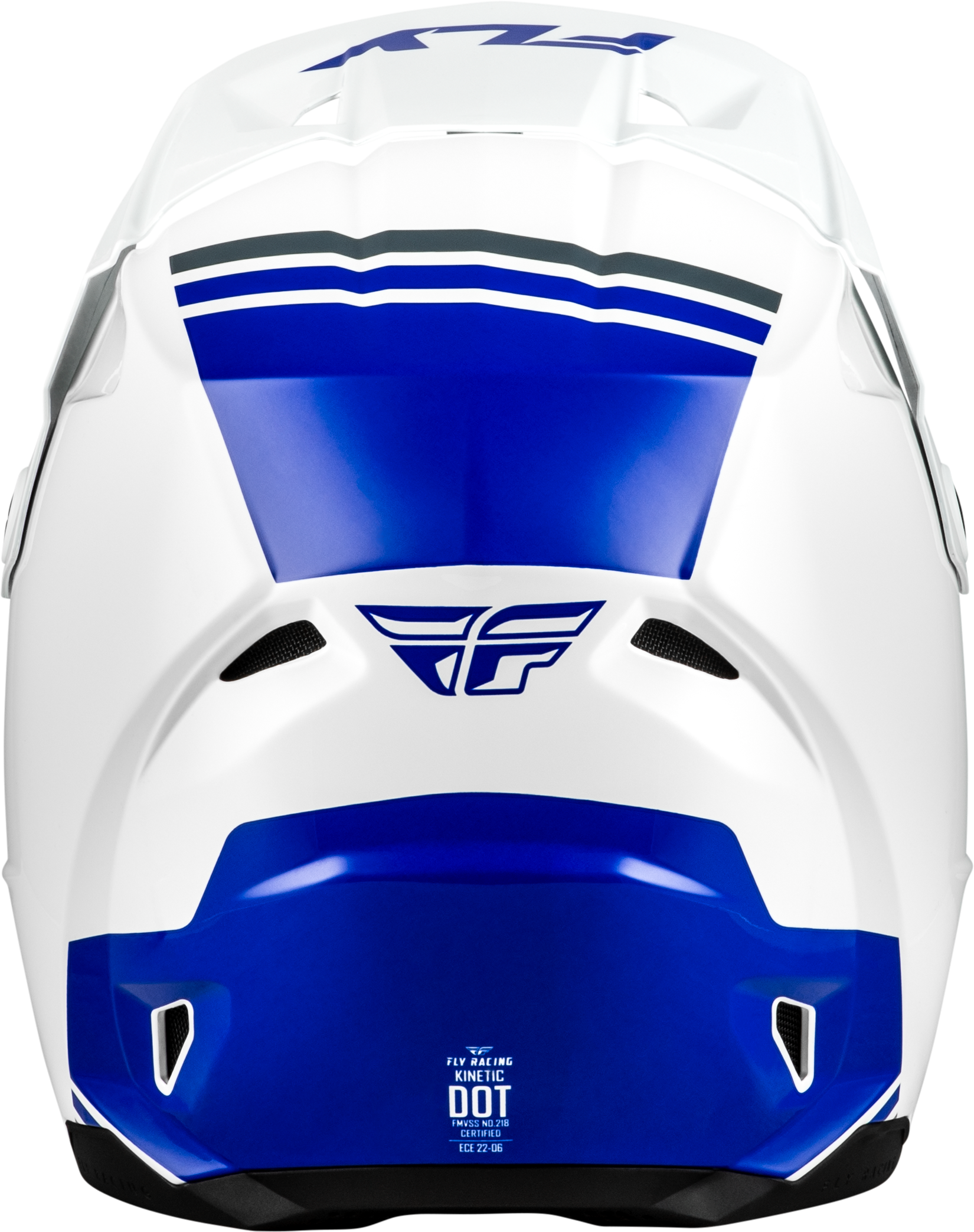 Kinetic Verdict Helmet White/Blue/Grey Xl