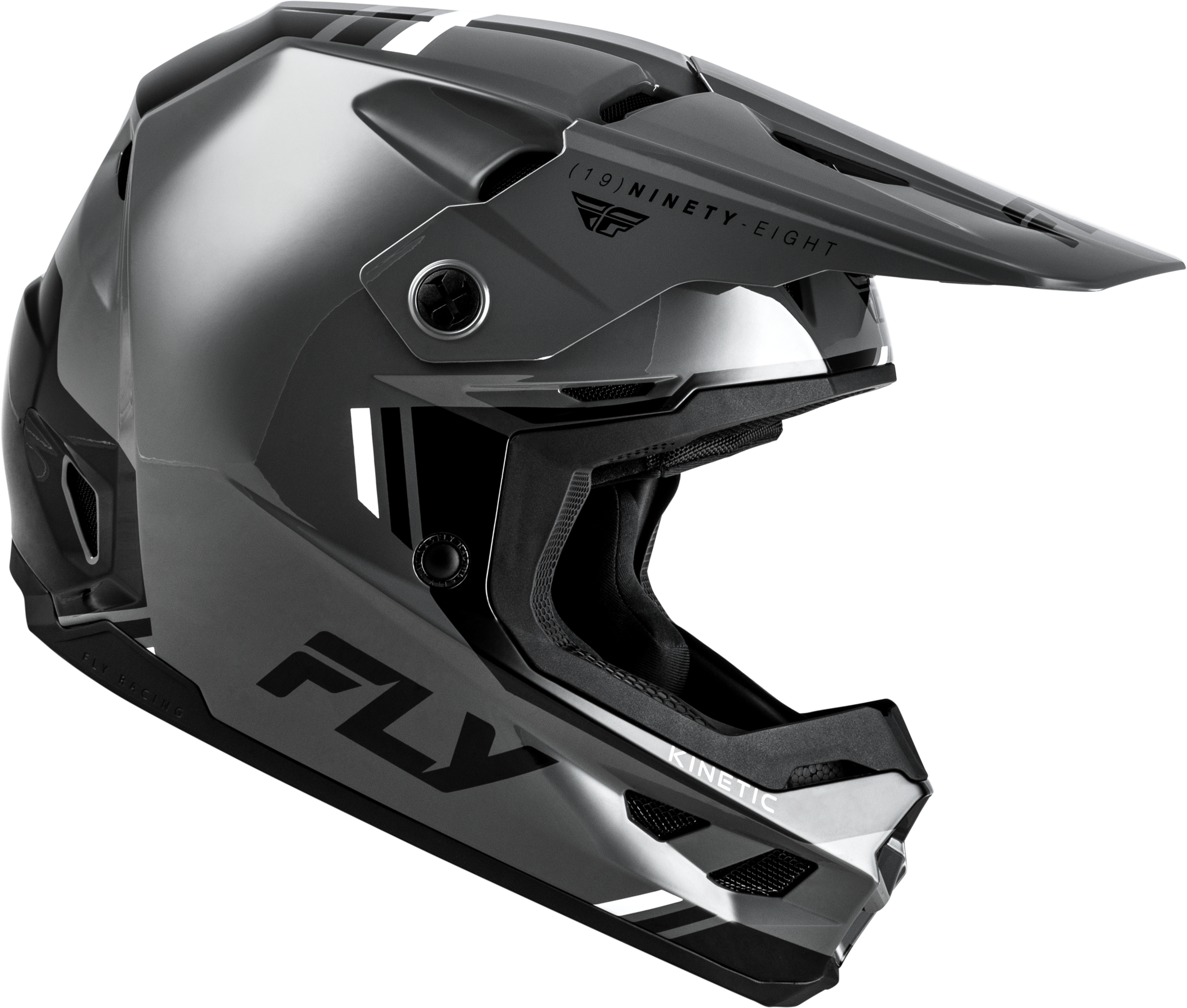Kinetic Verdict Helmet Grey/Black/White Xs