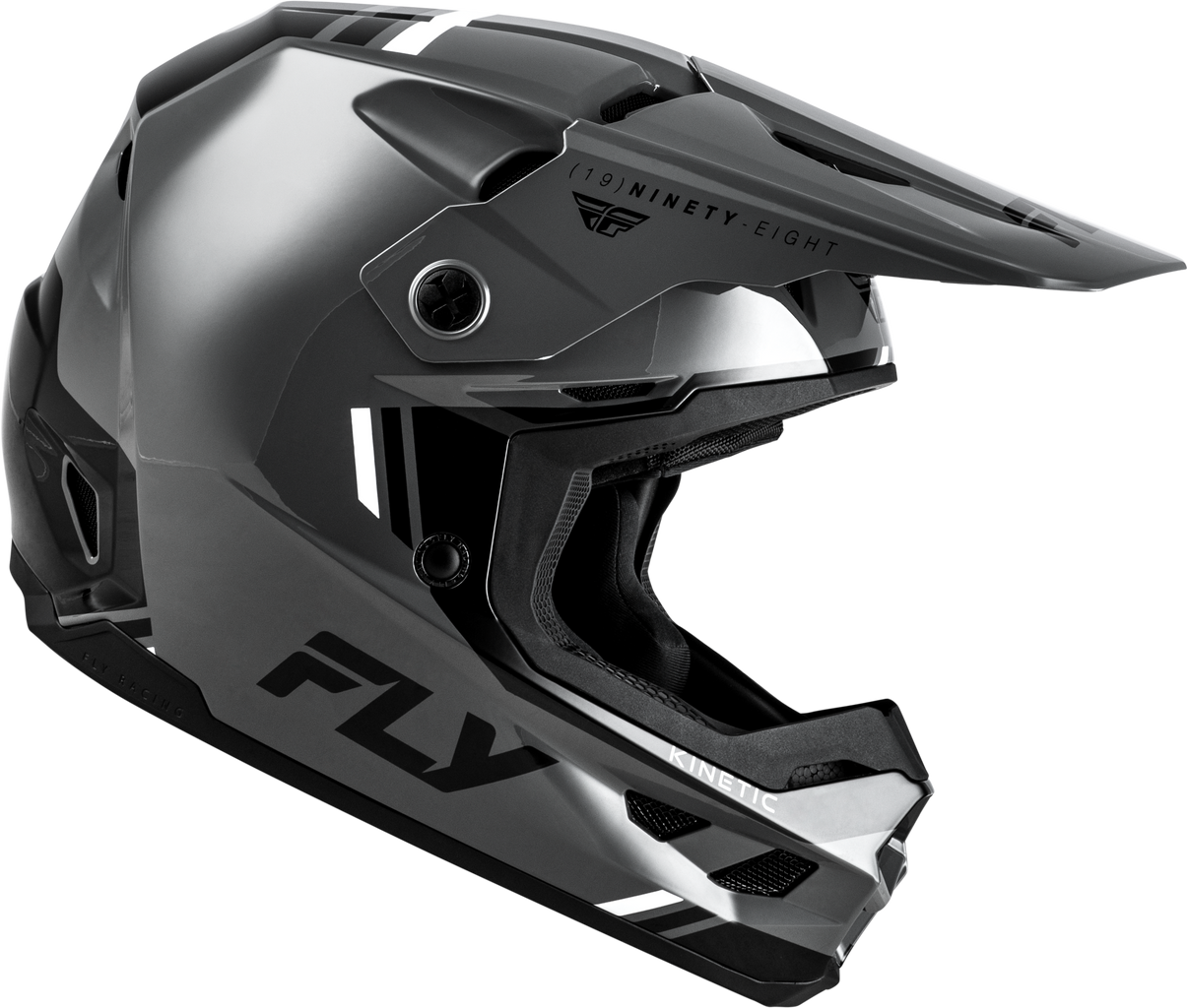Kinetic Verdict Helmet Grey/Black/White Xl