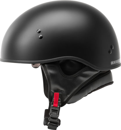 Hh 65 Half Helmet Naked Matte Black 2x