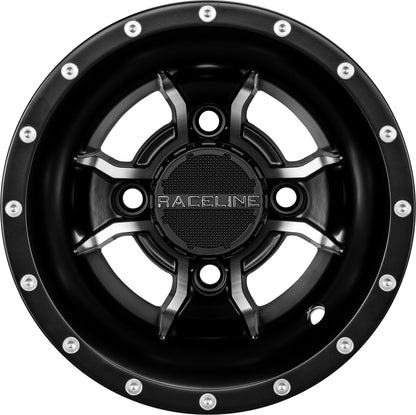 Mamba Sport Wheel 9x8 4/115 3+5 Blk/Machined