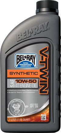 BEL-RAY V Twin Synthetic Engine Oil 10W-50 - Part Number 96915-BT1