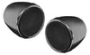 2 Speaker Bt Amplified Kit 3" Speakers Black Chrome