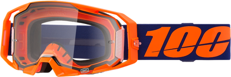 Armatic Goggle Neon Orange Clear Lens