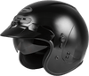 Gm 32 Open Face Helmet Black Sm
