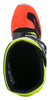 Tech 7s Boots Dark Grey/ Red Fluo/Yellow Fluo Sz 03
