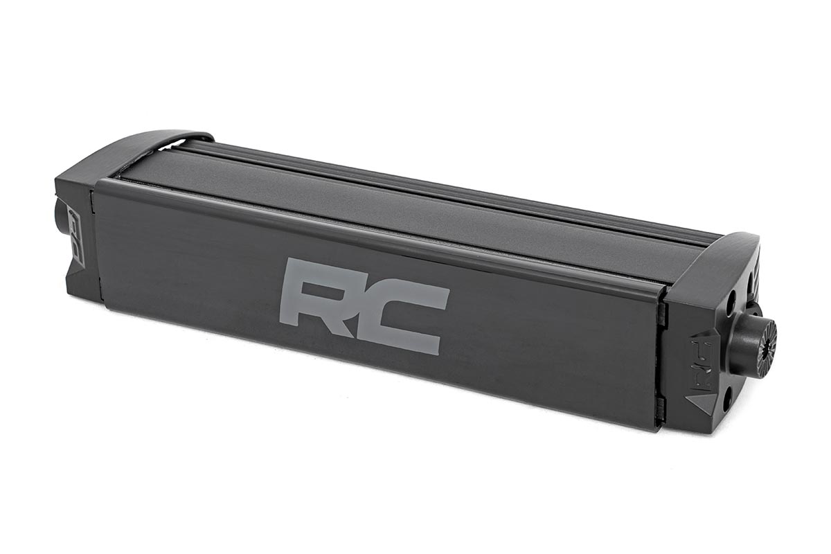 8 Inch Black Series LED Light Bar | Single Row | Cool White DRL | Pair | 70728BLDRL