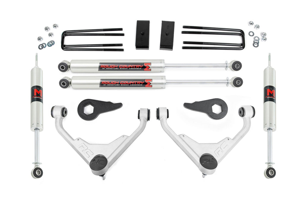 3 Inch Lift Kit | FT Code | M1 | Chevy/GMC Sierra/Silverado 2500 HD Suburban/Yukon XL 2500 (01-10) | 85940