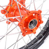 KKE 1.85*19 & 2.15*19 Flat Track Wheels for KTM EXC EXC-F EXC-W 125-530CC 2003-2025 Spoked Rims