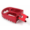 KKE CNC Aluminum Footpegs for HONDA/KAWASAKI Red/Blue/Green/Black/Silver