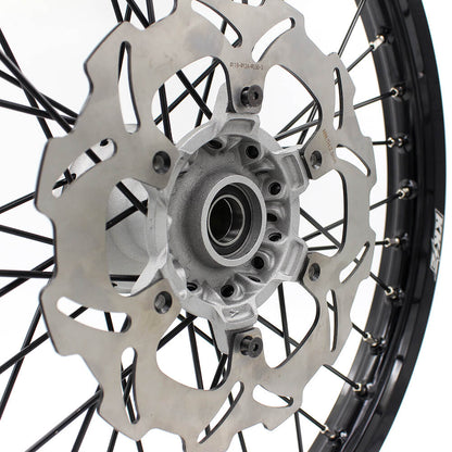 KKE 21 & 19 Casting MX Wheels for YAMAHA YZ250F 2001-2021 YZ450F 2003 Silver