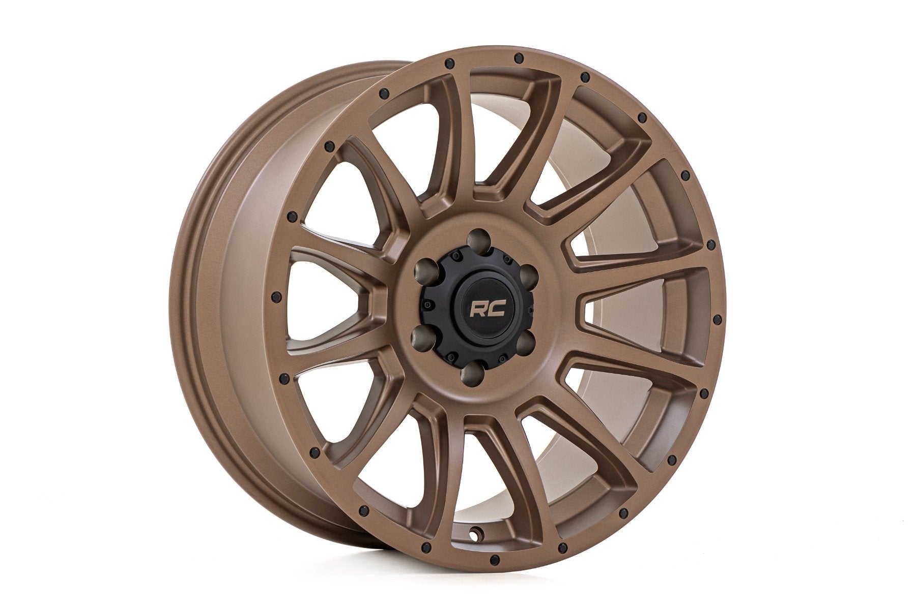 Rough Country 90 Series Wheel | One-Piece | Bronze | 18x9 | 5x5 | -12mm | 90181213