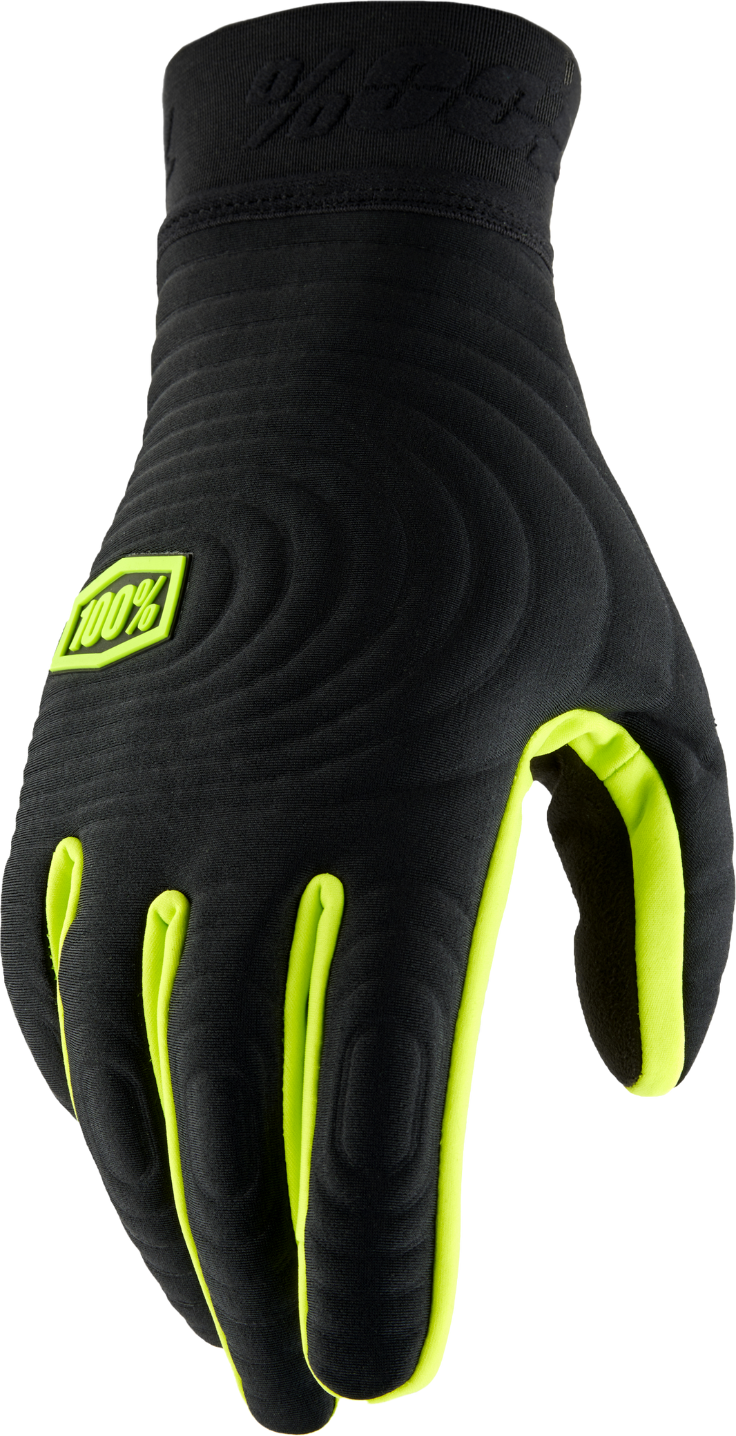 Brisker Xtreme Gloves Black/Fluo Yellow 2x