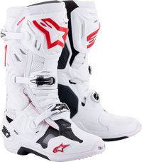 Tech 10 Supervented Boots White/Bright Red Sz 13