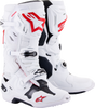 Tech 10 Supervented Boots White/Bright Red Sz 10