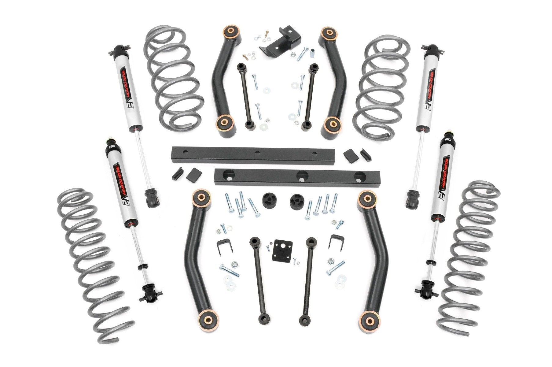 4 Inch Lift Kit | V2 | Jeep Wrangler TJ (03-06)/Wrangler Unlimited (04-06)  | 90777
