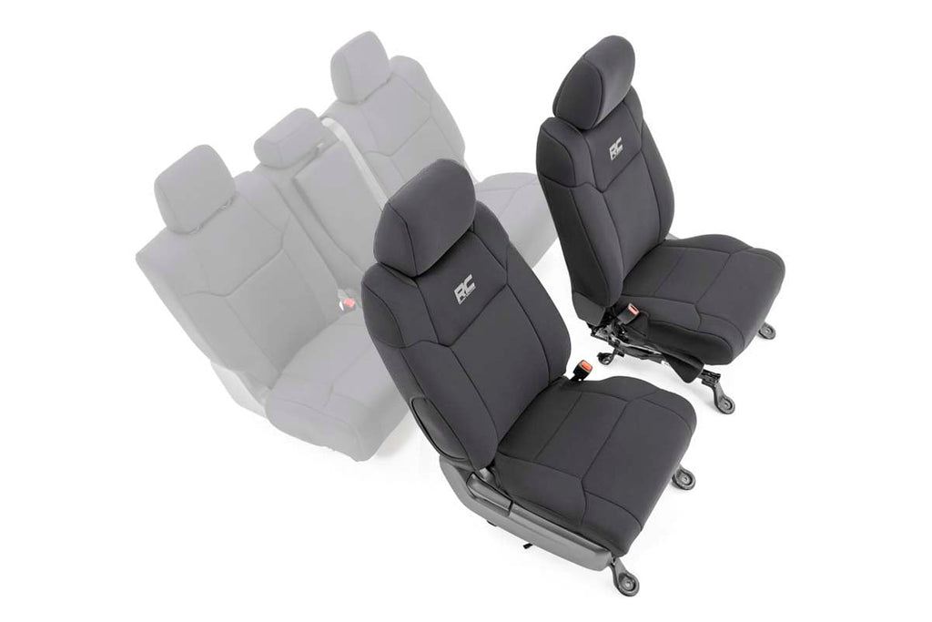 Seat Covers | Front W/ Console Cover | Toyota Tundra 2WD/4WD (2014-2021) | 91026A