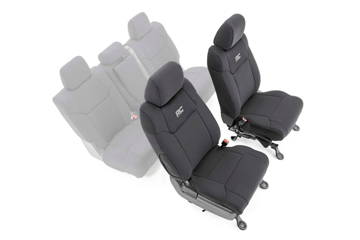 Seat Covers | Front W/ Console Cover | Toyota Tundra 2WD/4WD (2014-2021) | 91026A