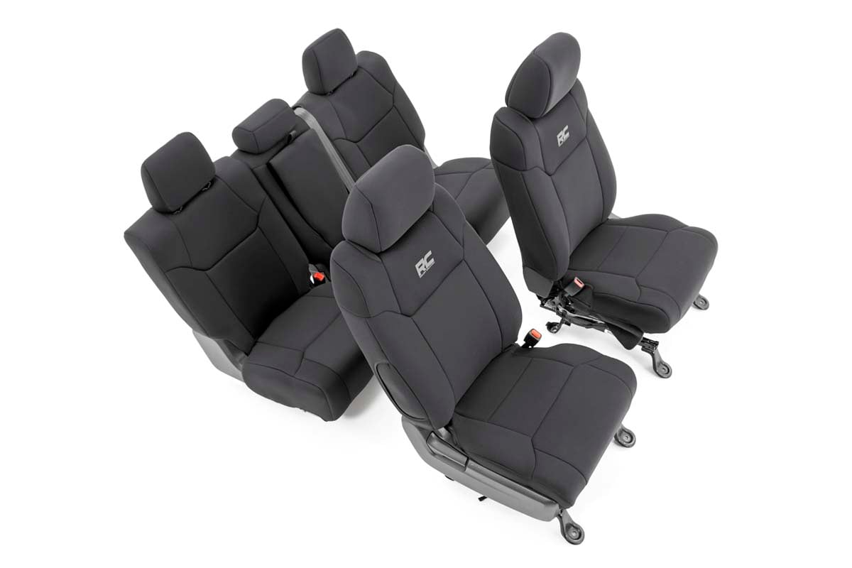 Seat Covers | FR w/ Console Cover and Rear | Toyota Tundra 2WD/4WD (14-21) | 91027A