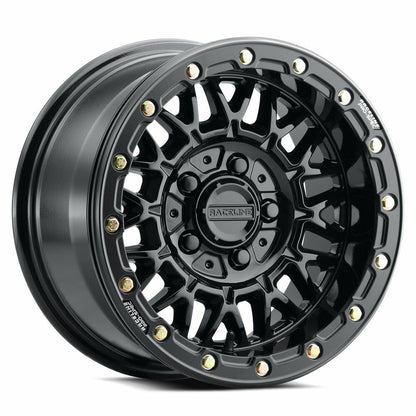 Raceline Omega 15x8 0mm Maxxis Rampage tire kit