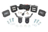 LED Light Kit | Cage Mount | 2" Black Pair | Honda Pioneer 1000  | 92009