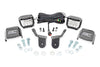 LED Light Kit | Cage Mount | 2" Chrome Pair | Wide Angle | Honda Pioneer 1000-5  | 92012
