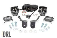 LED Light Kit | Cage Mount | 2" Black Pair | Amber DRL | Honda Pioneer 1000-5  | 92021