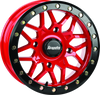 DragonFire Racing Typhon Wheel 14X7 4/156 +10 Red