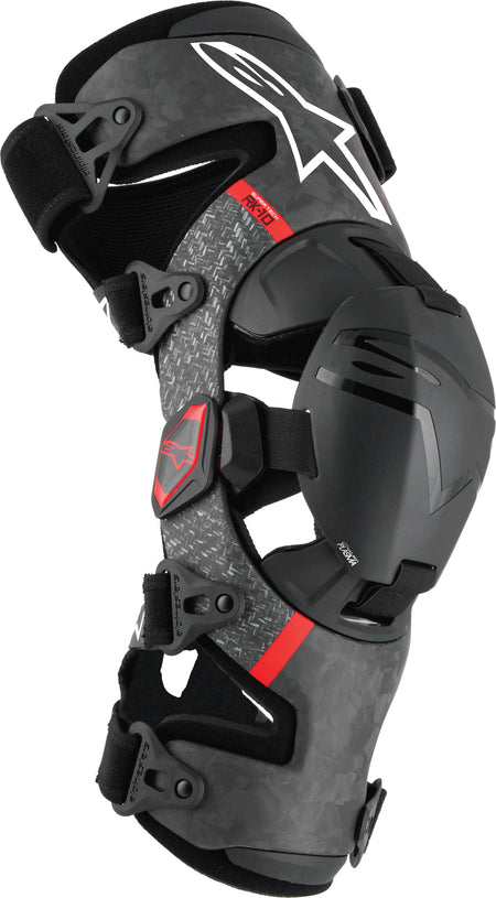 Supertech Rk 10 Plasma Knee Brace Black/Red Lg