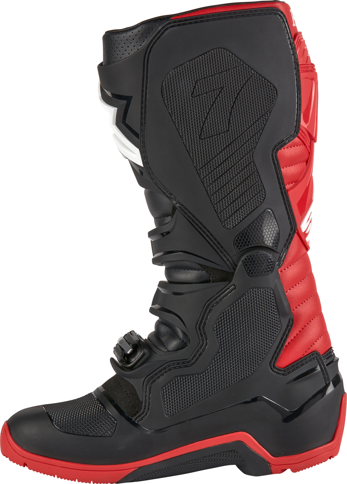 Honda Tech 7 Enduro Drystar Black/Bright Red Sz 16