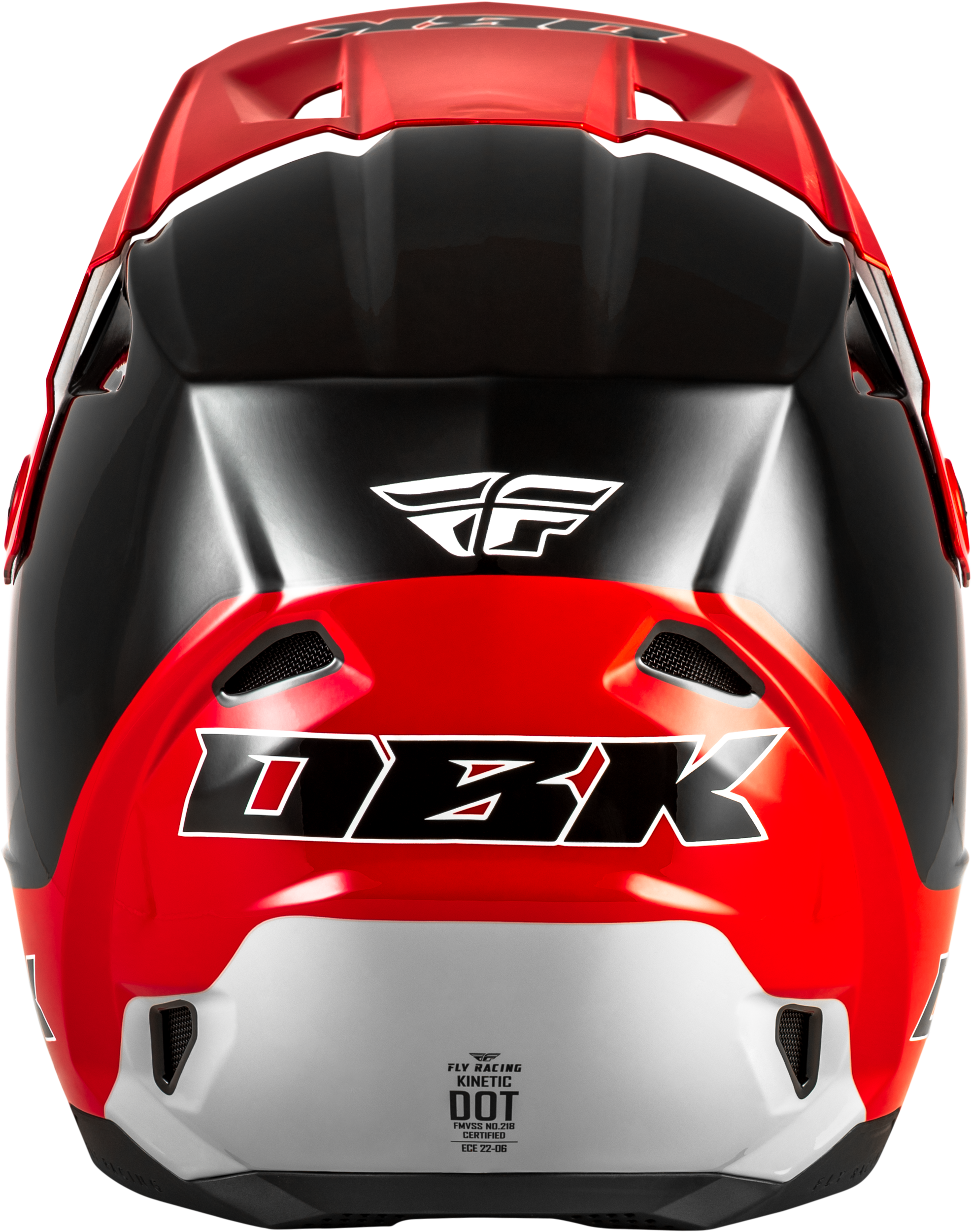 Kinetic Dbk Helmet Black/Red/Grey Xl