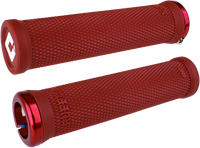 Ruffian V2.1 Grips 135mm Dk. Red/Red Stnls Steel Screws