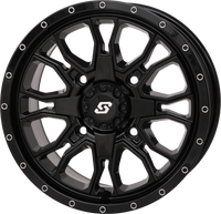 Fusion Dd Wheel  14x7 6+1 4/137 & 4/156 Gloss Black