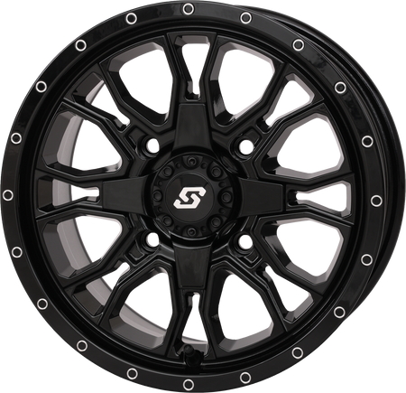 Fusion Dd Wheel  14x7 6+1 4/137 & 4/156 Gloss Black