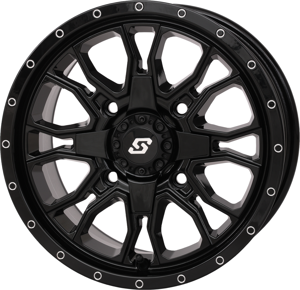 Fusion Dd Wheel  14x7 5+2 4/137 & 4/156 Gloss Black