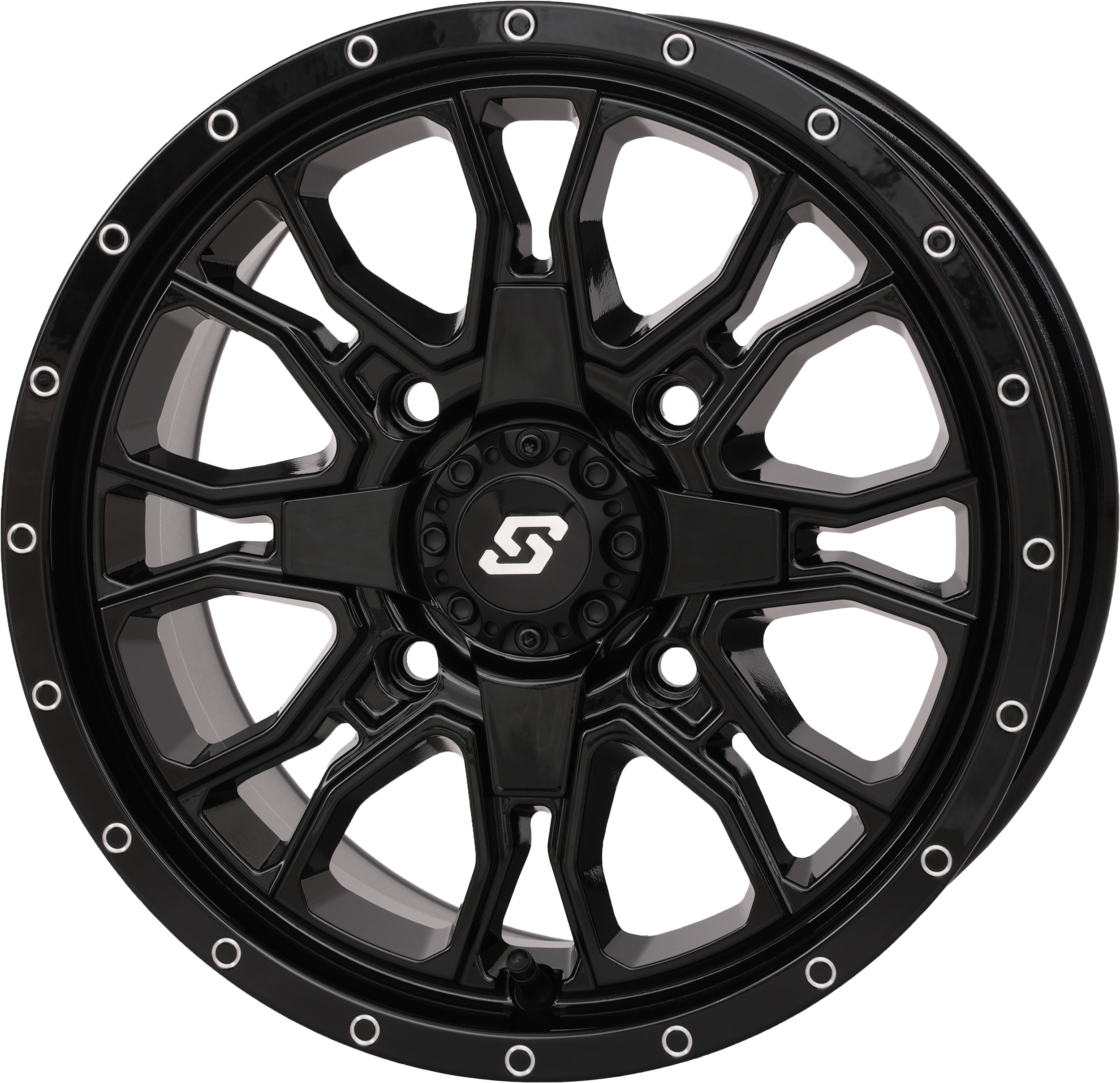 Fusion Dd Wheel  14x7 5+2 4/137 & 4/156 Gloss Black