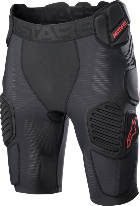 Bionic Pro Protection Shorts Black/Red Lg